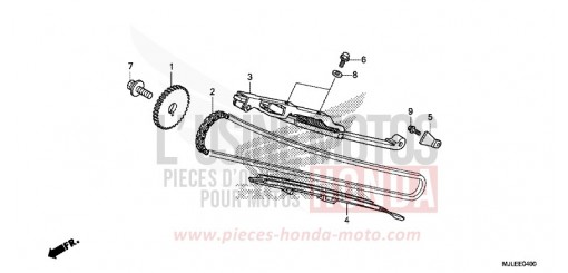 CHAINE A CAMES/TENDEUR NC700SDE de 2014